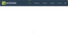 Tablet Screenshot of brandgate.com